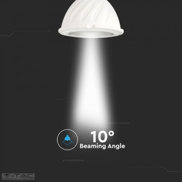6W LED spotlámpa Samsung chip GU10 lencsés 10°