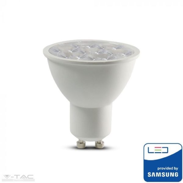 6W LED spotlámpa Samsung chip GU10 lencsés 10°