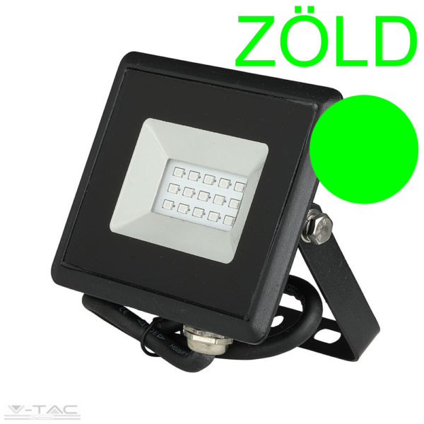 10W LED reflektor E-széria zöld fényű - 5988