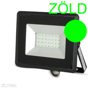 20W LED reflektor E-széria zöld fényű - 5991