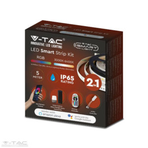 RGB+CCT LED szalag szett wifis smart vezérlővel és tápegységgel - 2628