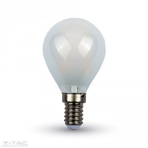 Retro LED izzó - 4W Filament opál E14 P45 Hideg fehér 44941