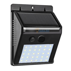 Solar LED lámpa 3 W-os, alkonykapcsolóval