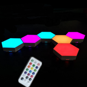 Érintős hexaled modul, távirányítós, RGB, Quantum
