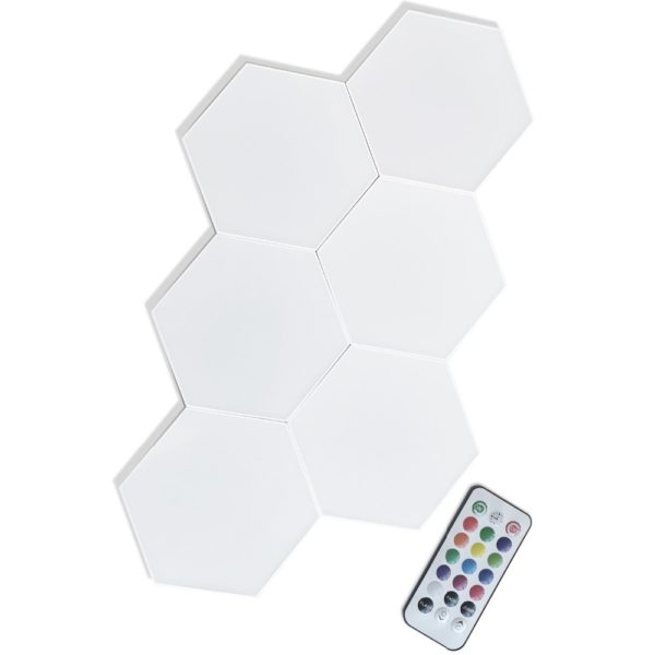 Érintős hexaled modul, távirányítós, RGB, Quantum
