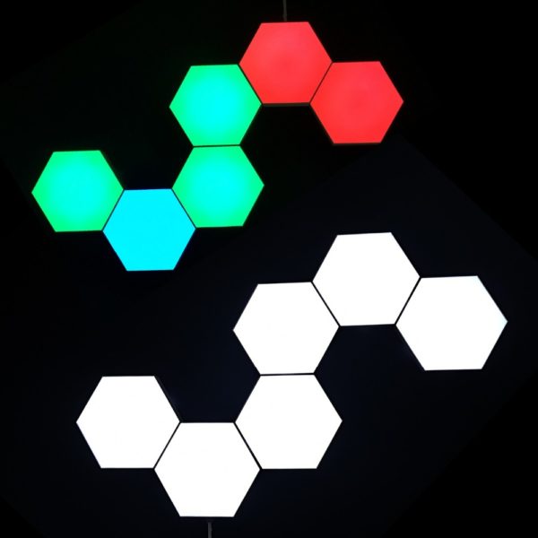 Érintős hexaled modul, távirányítós, RGB, Quantum