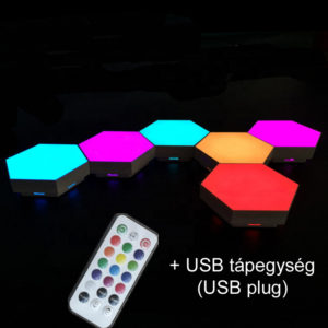 Beolina érintős hexaled modul, RGB + tápegység