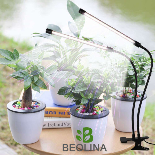 Beolina 2 karos növénynevelő LED, olvasó- és munkalámpa - fehér