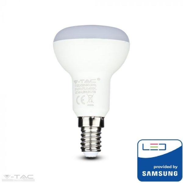 4,8W LED izzó Samsung chip E14 R50