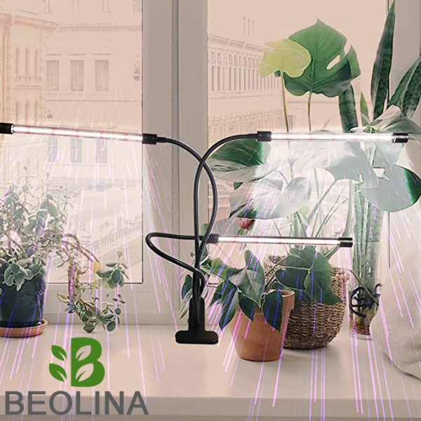 Beolina 3 karos növénynevelő LED, olvasó- és munkalámpa - fehér