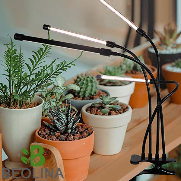 Beolina 4 karos növénynevelő LED, olvasó- és munkalámpa - fehér
