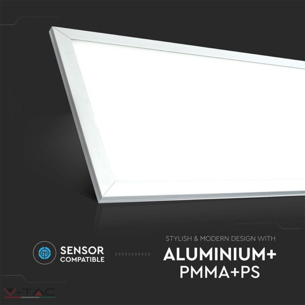 29W LED panel 1200 x 300 mm-es (137lm/W) driverrel