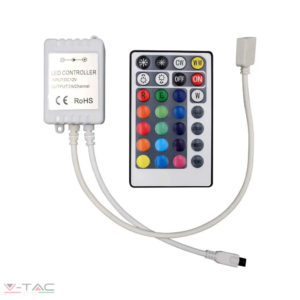 Infravörös vezérlő RGB + CCT LED szalagokhoz - 2899