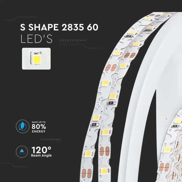 4W LED szalag SMD2835 - 60 LED/m IP20