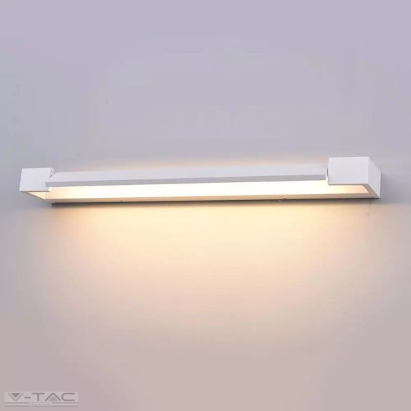 16W LED forgatható fehér fali lámpatest IP44