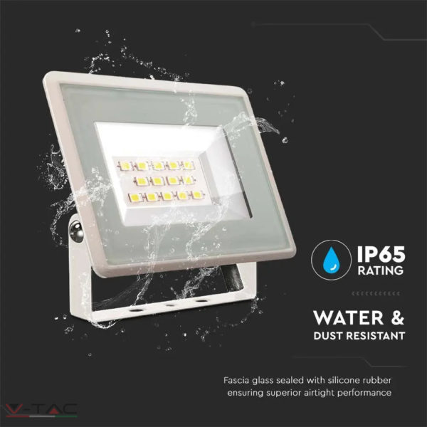 10W fehér LED reflektor F széria IP65