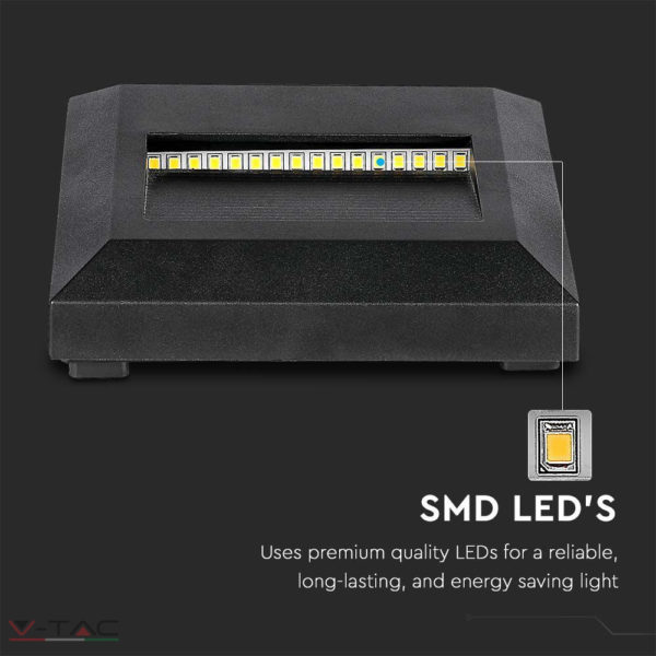 2W Felületre szerelhető LED lépcsővilágítás IP65