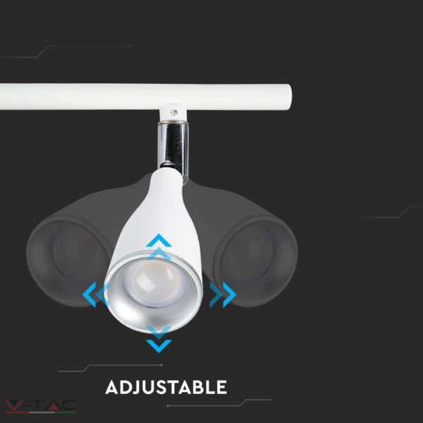 3 x 4,5W forgatható LED lámpa fehér