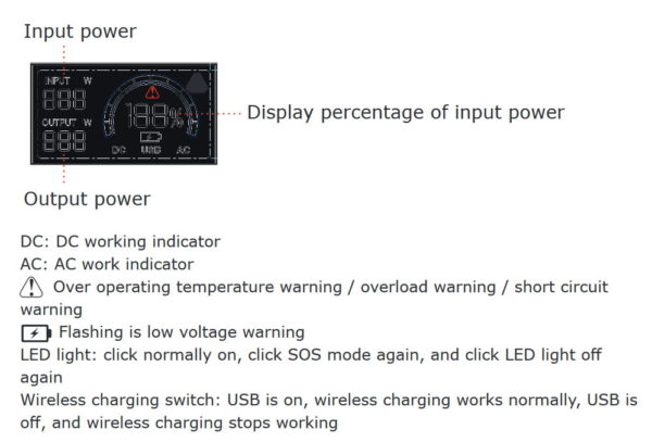 HelloLED V-Tac 500 W-os hordozható akkumulátor - 11442