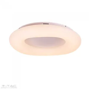 82W LED dimmelhető design csillár kör fehér - 213969