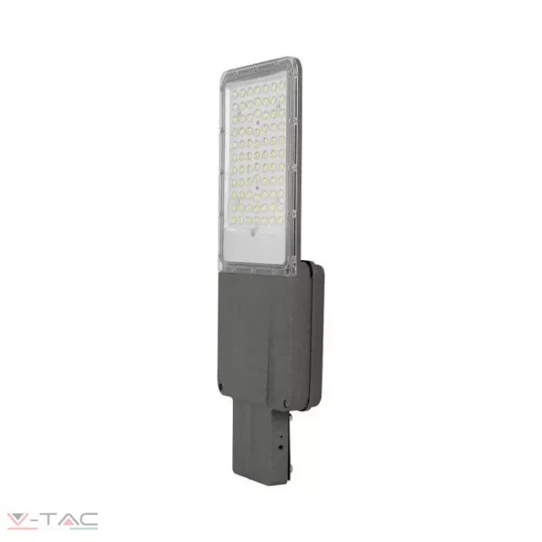 20W Napelemtábla LED Utcai világítással, tartórúddal 6500K - 10225 V-TAC