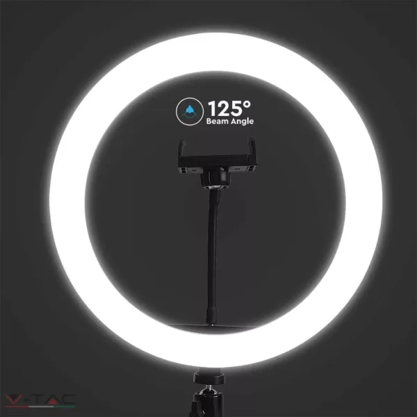 HelloLED 10W LED TikTok Selfie lámpa asztali állvánnyal és távirányítóval 3200K-5500K - 23048