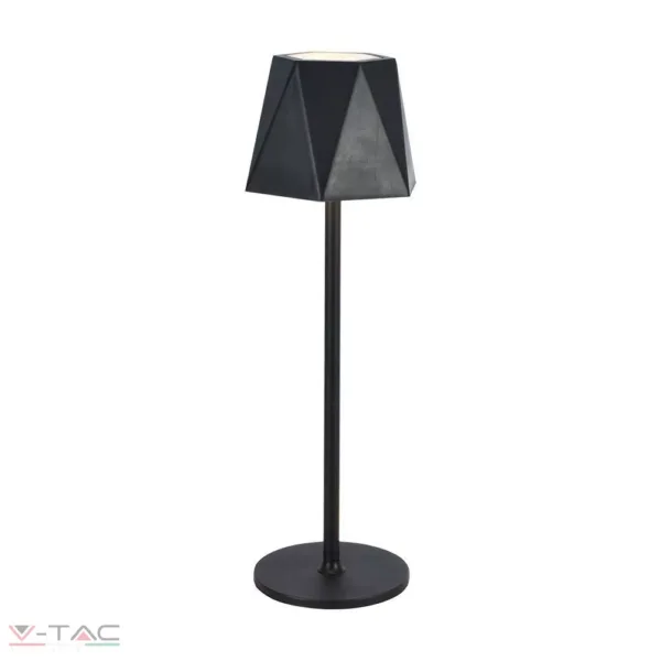 4W LED fekete asztali lámpa CCT IP20 - 10330 V-TAC