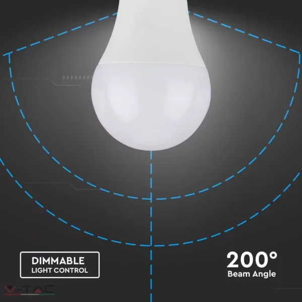 Dimmelhető 11W LED izzó E27 A60 Samsung chip