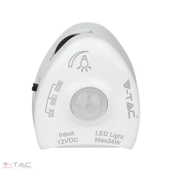 LED szalag szett alkonykapcsolós mozgásérzékelővel és tápegységgel 120 cm 4000K - 212549 V-TAC