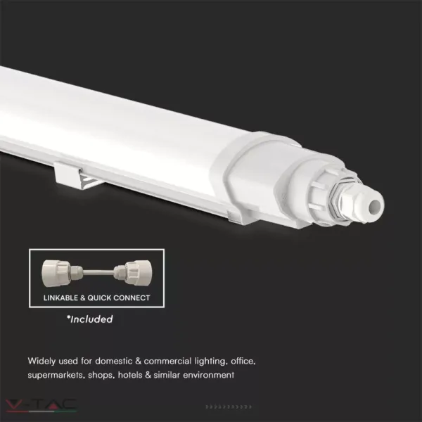 HelloLED 18W LED vízálló lámpa L-SERIES 600mm toldható