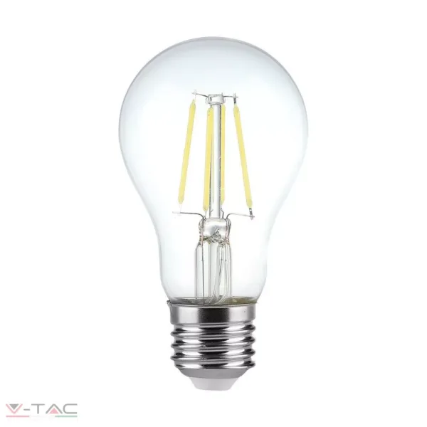 4W LED izzó Filament E27 A60