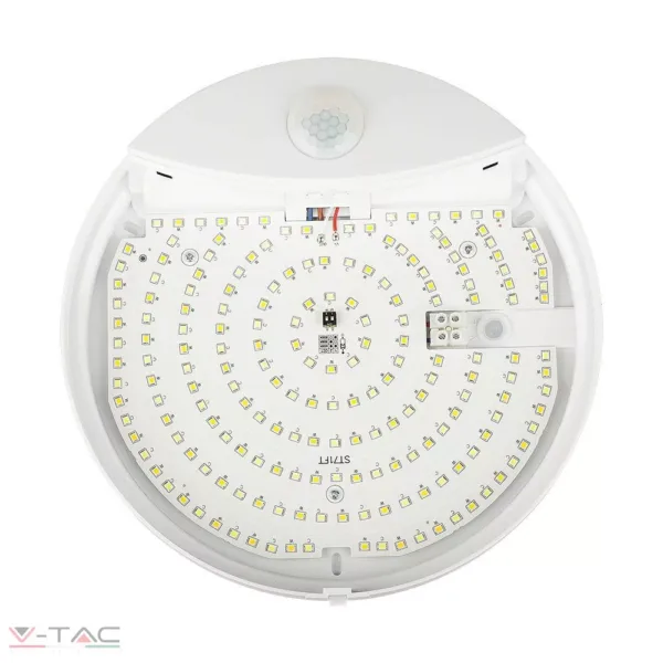 HelloLED 15W LED PIR mozgásérzékelős lámpa SAMSUNG Chip 3IN1 fehér IP44 - 23420