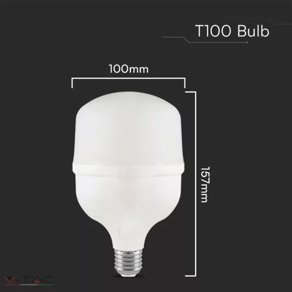 HelloLED 30W LED izzó E27 T100