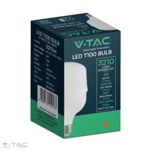 HelloLED 30W LED izzó E27 T100