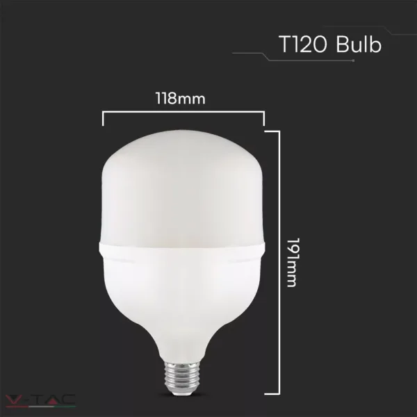 HelloLED 40W LED izzó E27 T120