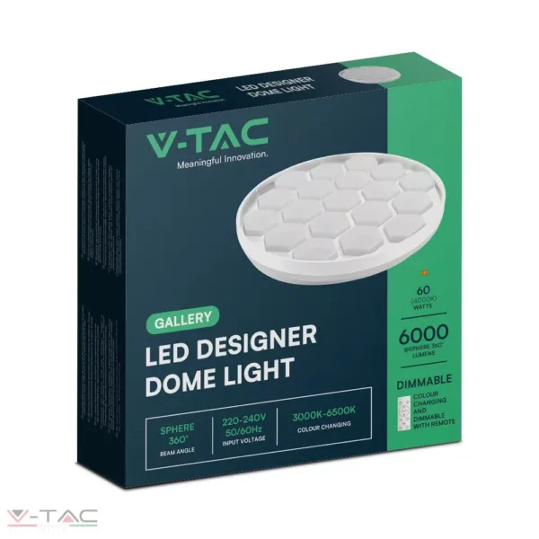 30W/60W/30W Mennyezeti lámpa méhkas design - 23595