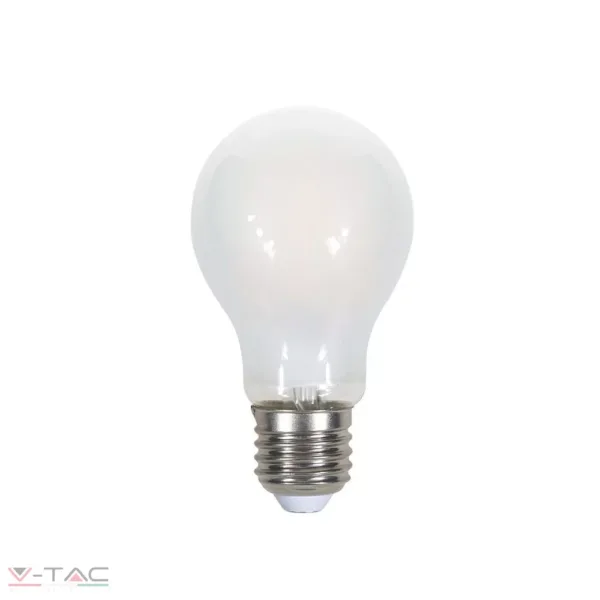 7W Retro LED izzó opál Filament E27 A60