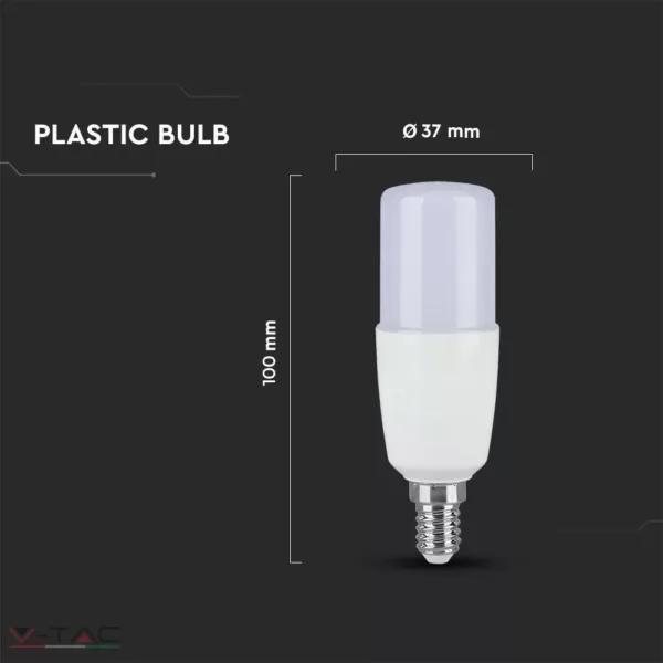 7,5W LED izzó SAMSUNG CHIP E14 T37
