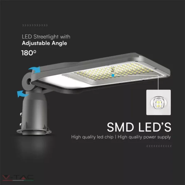 50W LED közvilágítás adapterrel Samsung chip 6500K - 23619